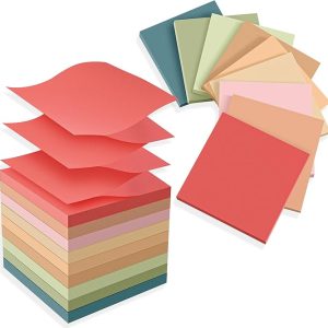 Pop-Up Sticky Notes Refills, 3 × 3 Inches, Vintage Colors